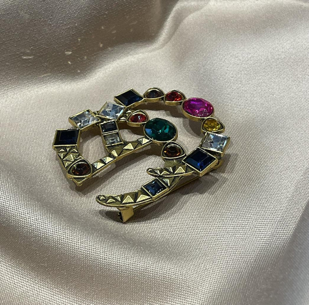 Gucci Brooch Gold 187314