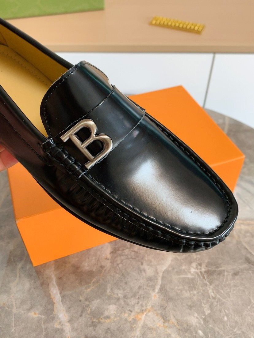 Men's Metal-Accent Loafers — detail