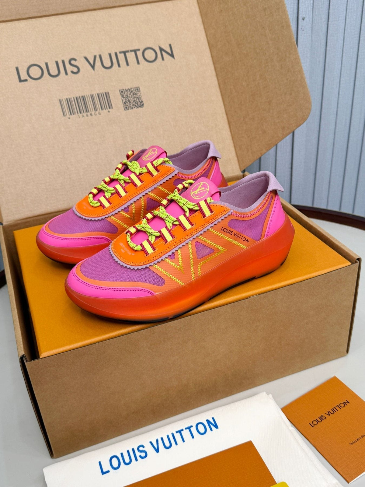 Louis Vuitton Sprint Mesh Sneakers — side